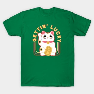 Gettin' Lucky - Lucky Cat T-Shirt